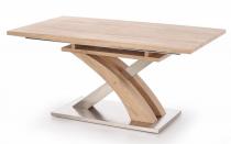Drewniany stół rozkładany 160-220cm dąb sonoma Sandor