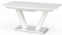 Biały rozkładany stół obiadowy Vision 160-200cm Halmar