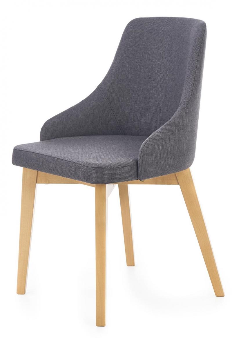 Krzesło Toledo dąb miodowy grafit