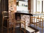 Aranżacja - Hoker barowy przezroczysty Amber Oper Bar 75