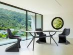 Nowoczesny stół z tworzywa Air Table 180 Black - aranżacja