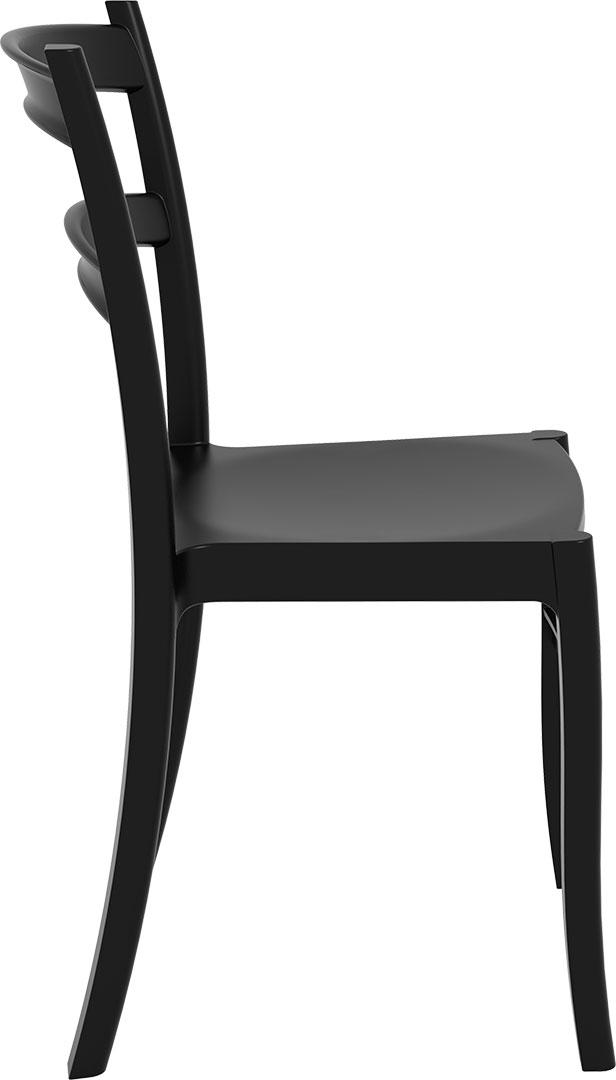 Krzesło Tiffany Siesta - krzesło z tworzywa sztucznego stylizowane na drewniane