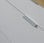 Zestaw mebli kuchennych PEO 240cm / 8 elementów - eleganckie uchwyty
