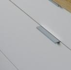 Narożny zestaw mebli kuchennych PEO 200x220cm / 12 elementów - eleganckie uchwyty