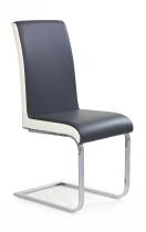 Krzesło Halmar K103 szaro-biały podstawa chrom