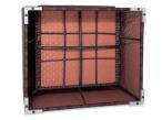 Fotel technorattanowy NILAMITO Brown & Grey