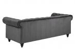 Actona Charlietown stylizowana welurowa sofa