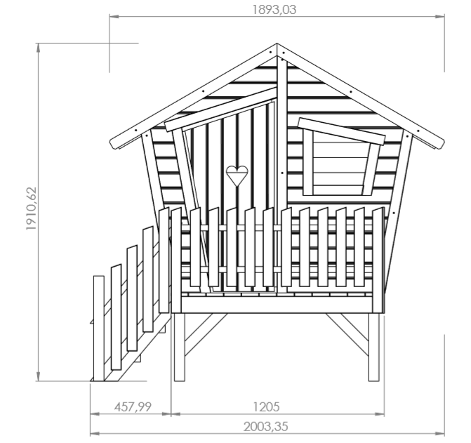Margaretka - wymiary