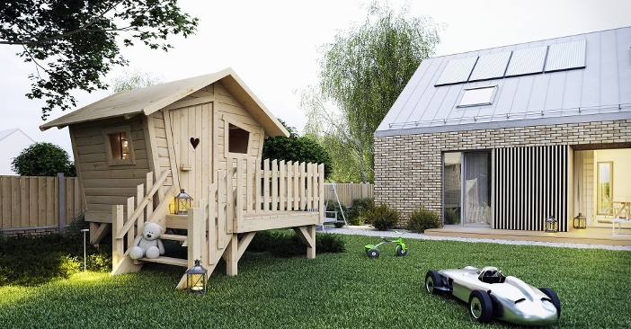 Domek dla dzieci Płomyk 200x200