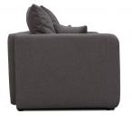 Szara rozkładana sofa do salonu Ivet bok