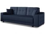 Trzyosobowa sofa do salonu Cypis ciemny petrol