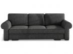 Trzyosobowa sofa do salonu szara Bukiet