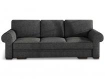 Trzyosobowa sofa do salonu szara Bukiet