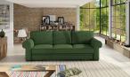 Ciemnozielona sofa Bukiet aranżacja