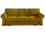 Rozkładana sofa w kolorze musztardowym Bukiet