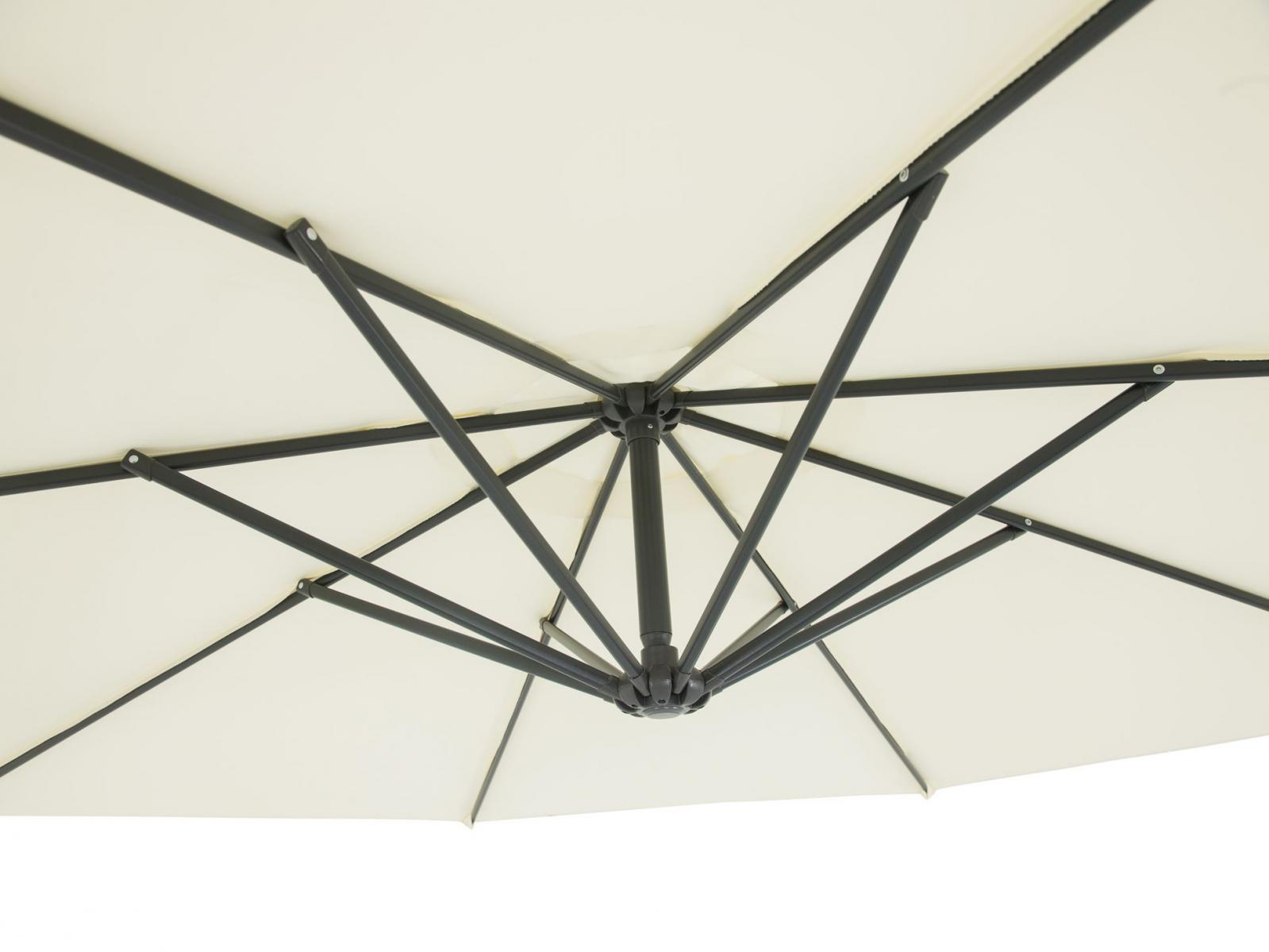 parasol ogrodowy na wysięgniku Lado 300 - szprychy