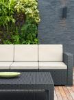 Sofa ogrodowa grafit Siesta Monaco 3 z poduszkami