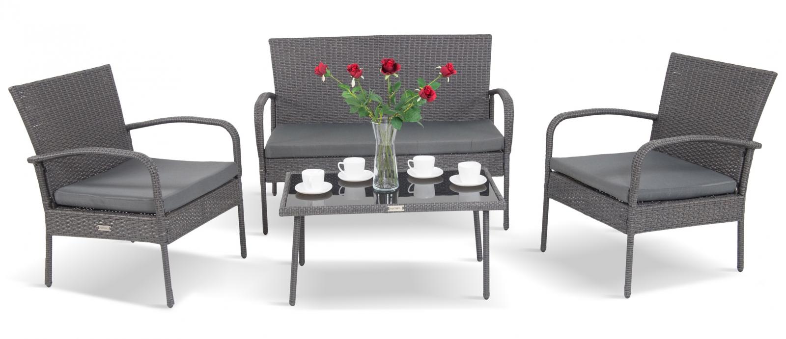 morrone set anthracite zestaw mebli