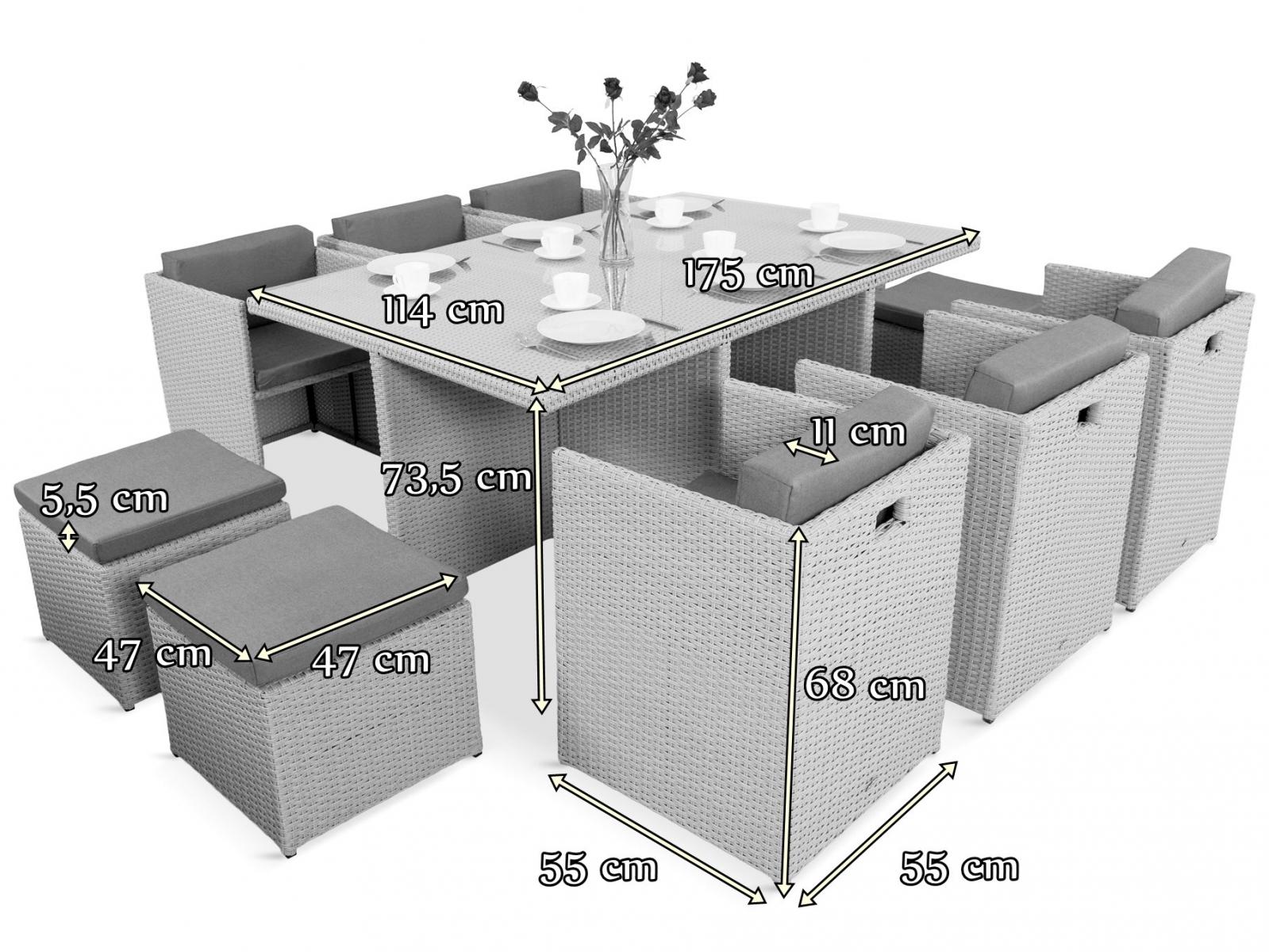 Zestaw pavolo wymiary