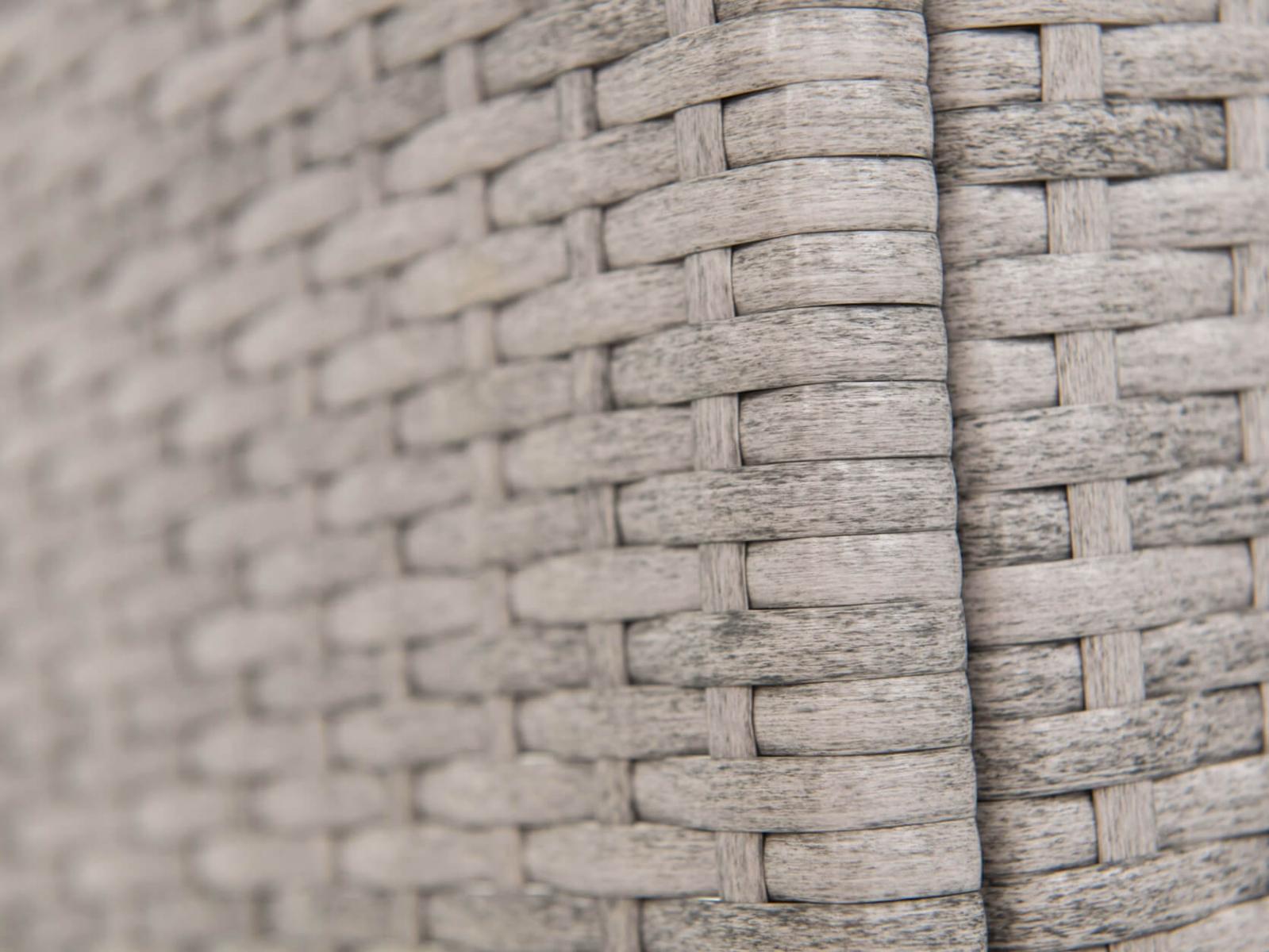 jasnoszara plecionka