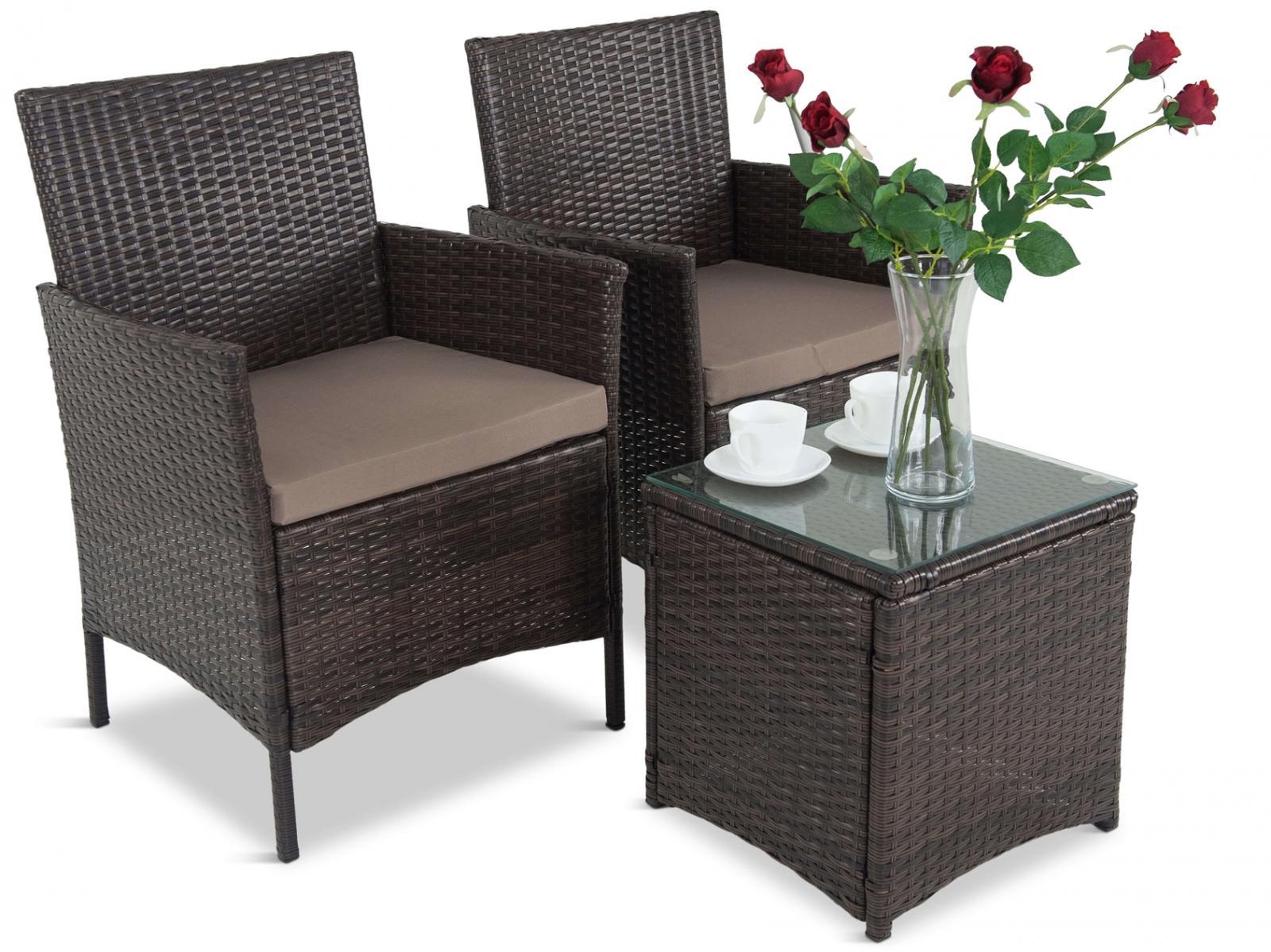 zestaw balkonowy technorattan