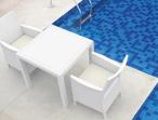 Fotel California White wizualizacja