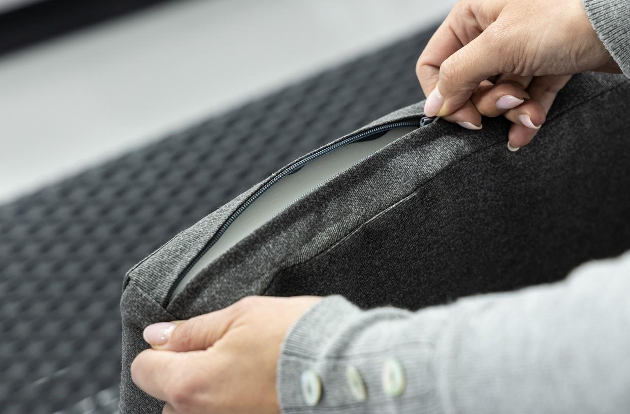 poduszka ogrodowa grafitowa