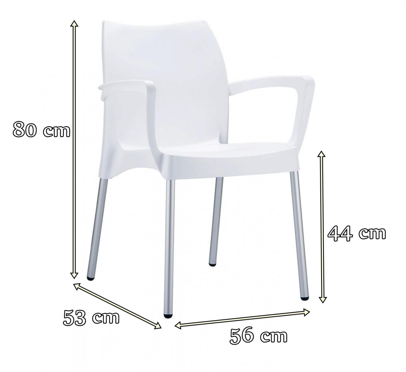 Siesta dolce white - wymiary