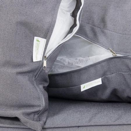 poduszki ogrodowe szare