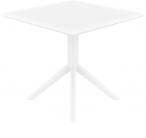 Siesta Sky Table 80 Biały stół ogrodowy