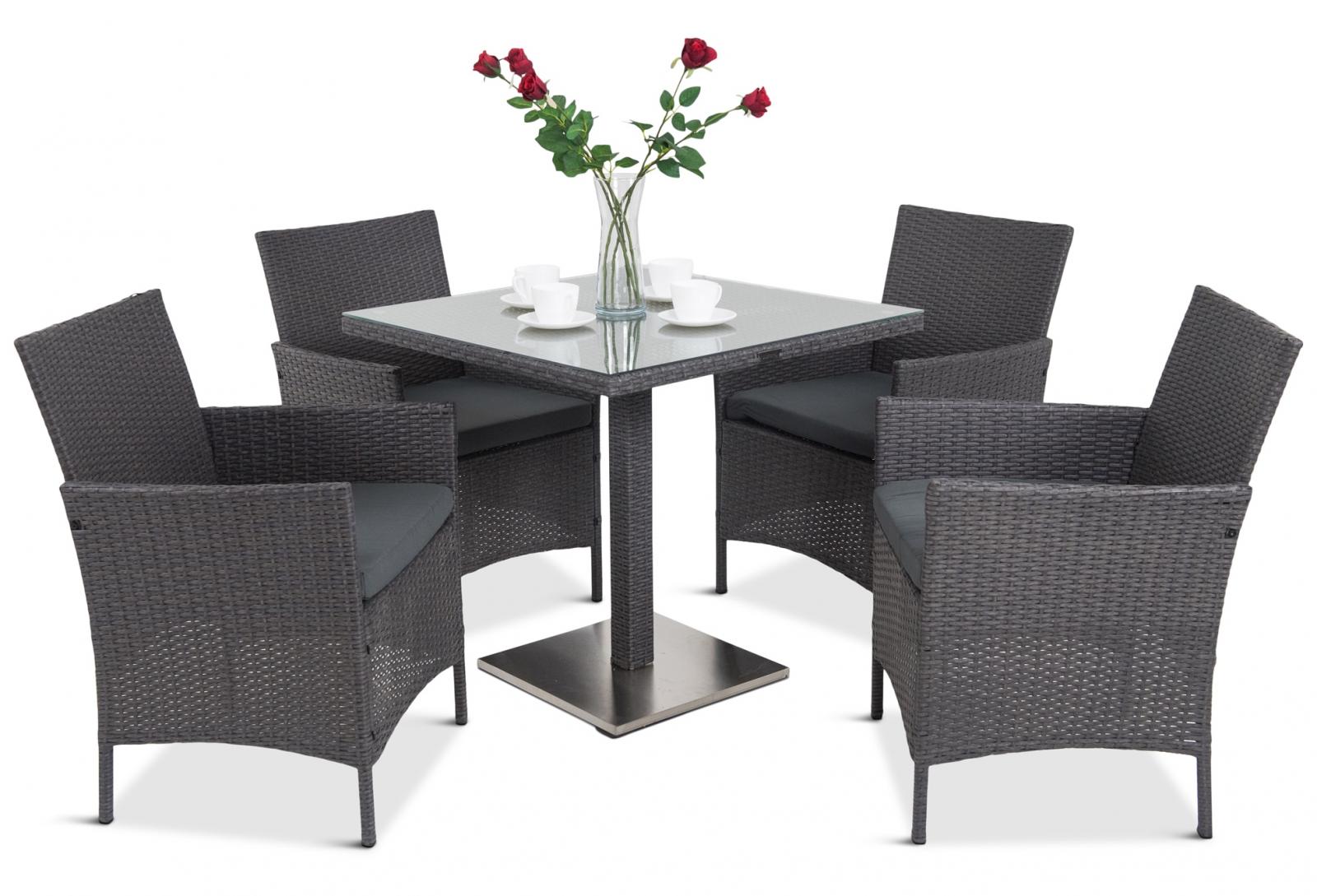 Capitano/Flavio Antracite zestaw obiadowy