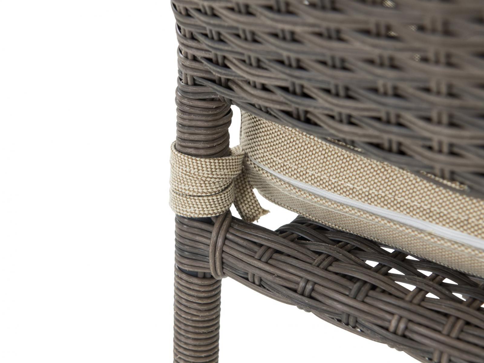 Primo/Lautaro brown zestaw obiadowy  - plecionka 