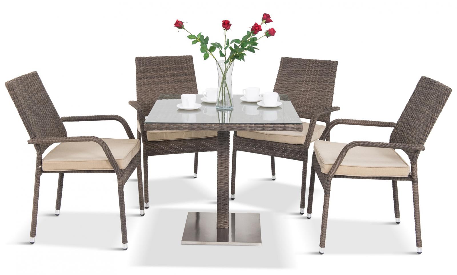 Primo/Lautaro double brown zestaw obiadowy