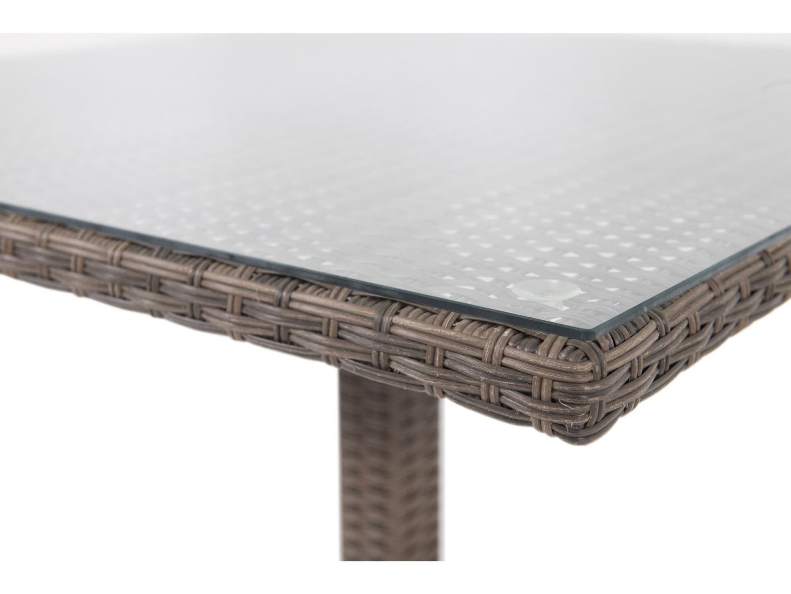 Primo/Lautaro Double brown zestaw obiadowy - plecionka