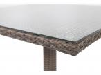 Meble ogrodowe na taras Primo/Lautaro 4+1 Double Brown