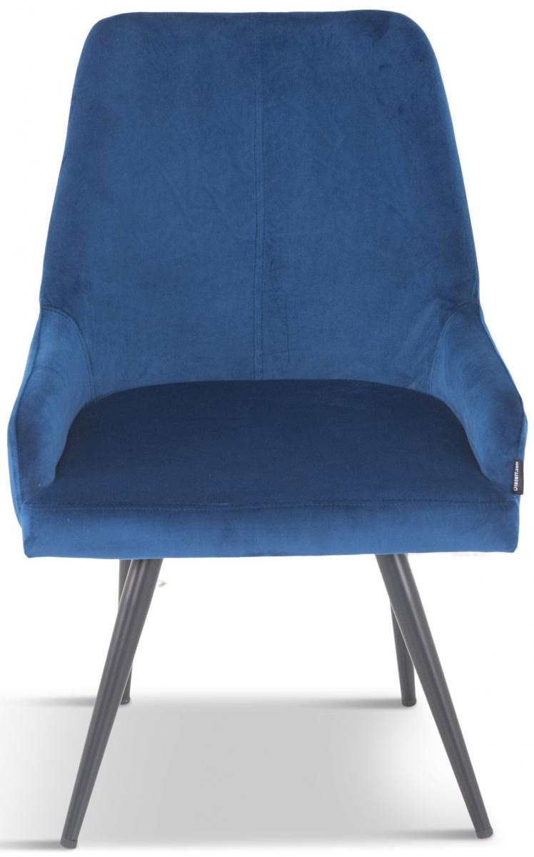 Granatowe krzesło do jadalni