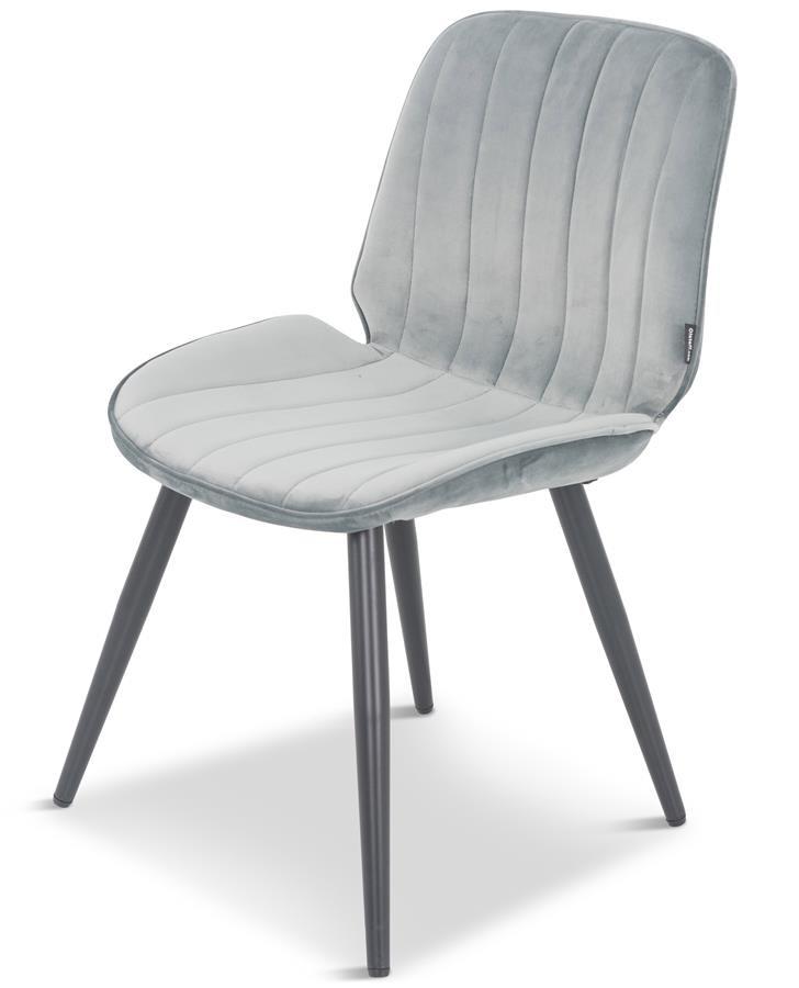 Krzesło tapicerowane welurowe