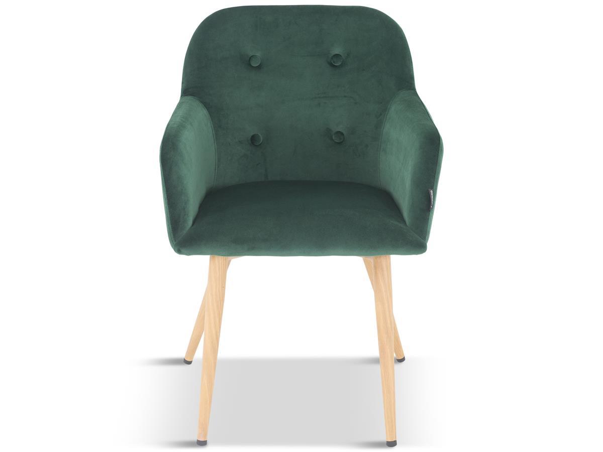 Krzesło tapicerowane welurowe Enkel