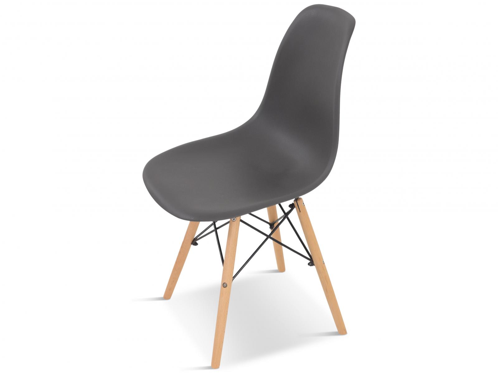 Krzesło skandynawskie Olof szare