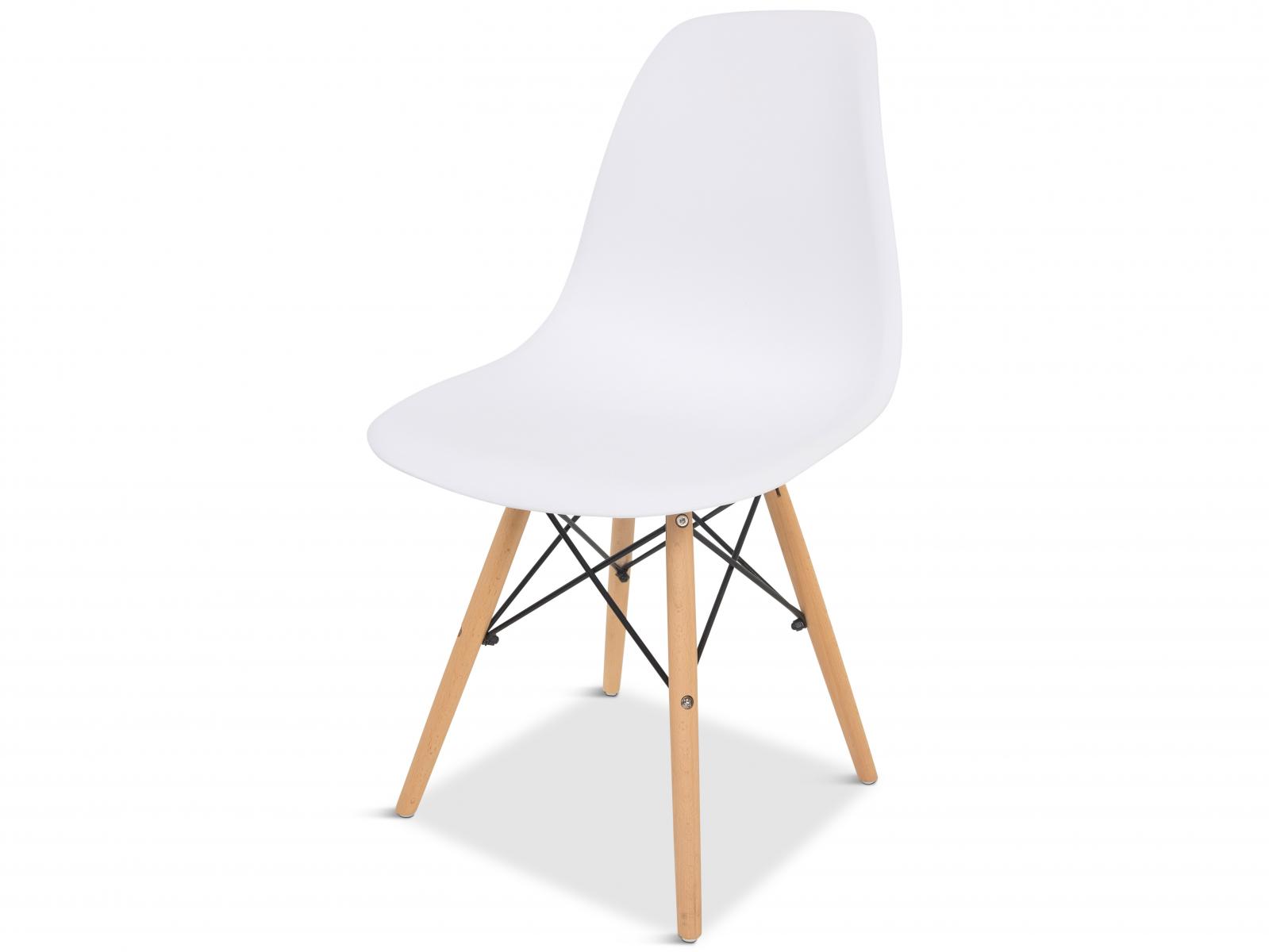 Krzesło skandynawskie Olof białe