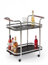 BAR7 halmar - stolik barowy czarny