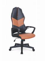 COUGAR 3 fotel gabinetowy czarny / brązowy
