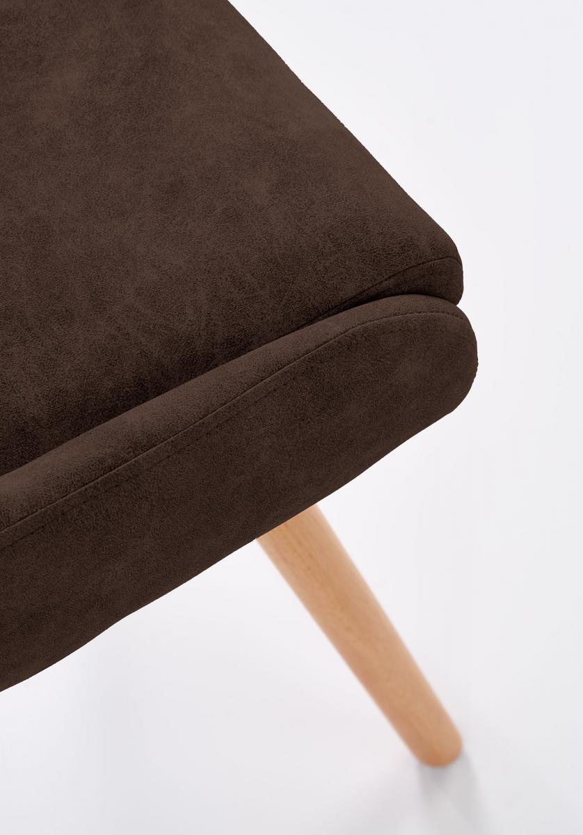 krzesło tapicerowane eko skórą K284 Halmar - wymiary