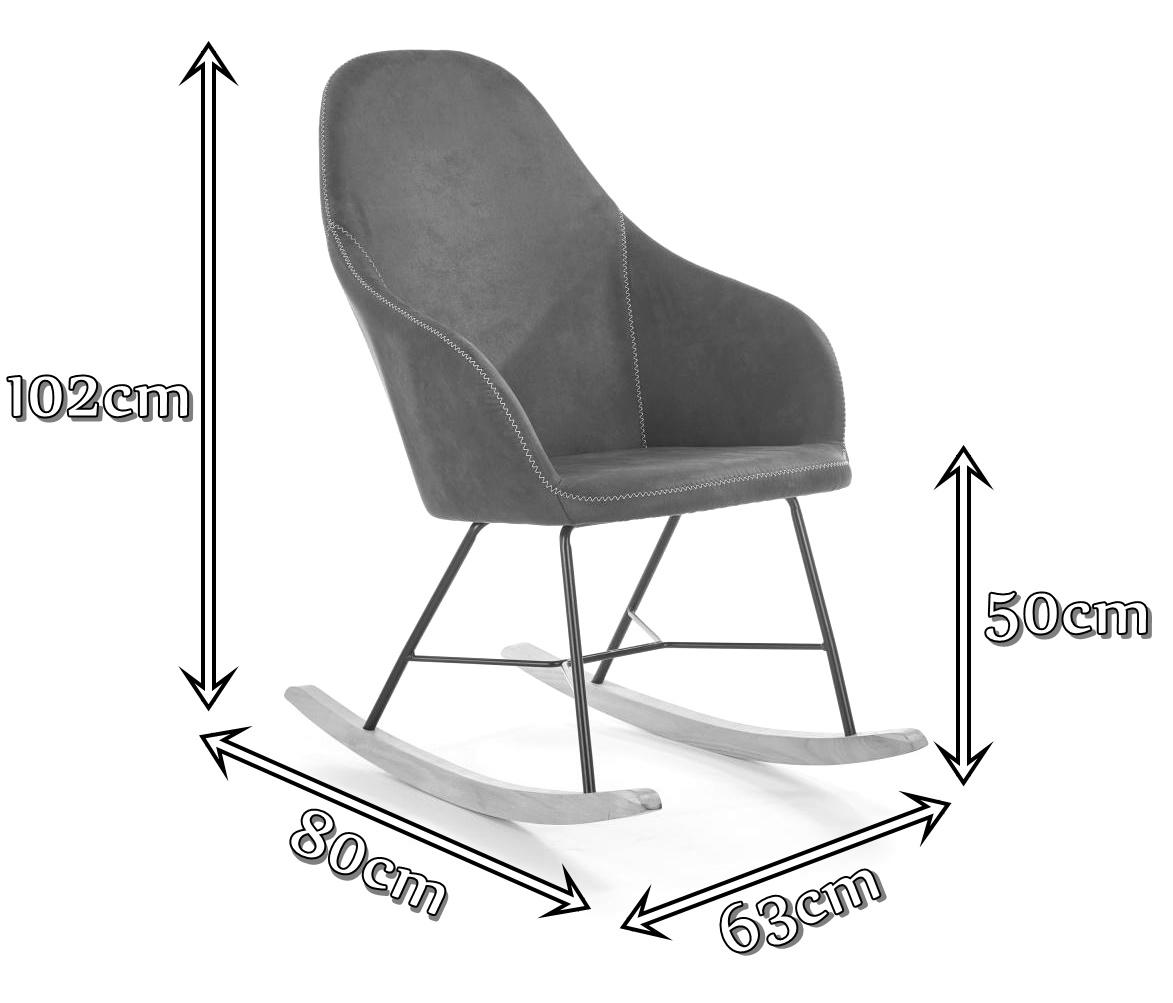 Fotel Lagos - wymiary