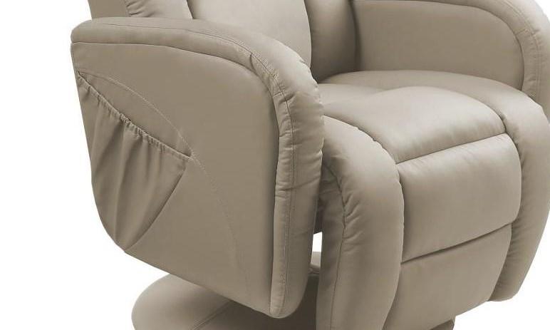 Fotel PULSAR cappuccino - zbliżenie