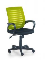 SANTANA fotel pracowniczy czarno-zielony