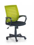 SANTANA fotel pracowniczy czarno-zielony