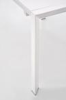 Stanford XL duży, rozkładany biały stół 130-250cm