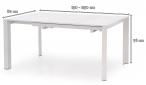 STANFORD XL halmar - duży, rozkładany stół 130-250cm