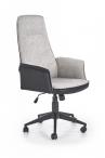 TUCSON fotel gabinetowy czarno-popielaty